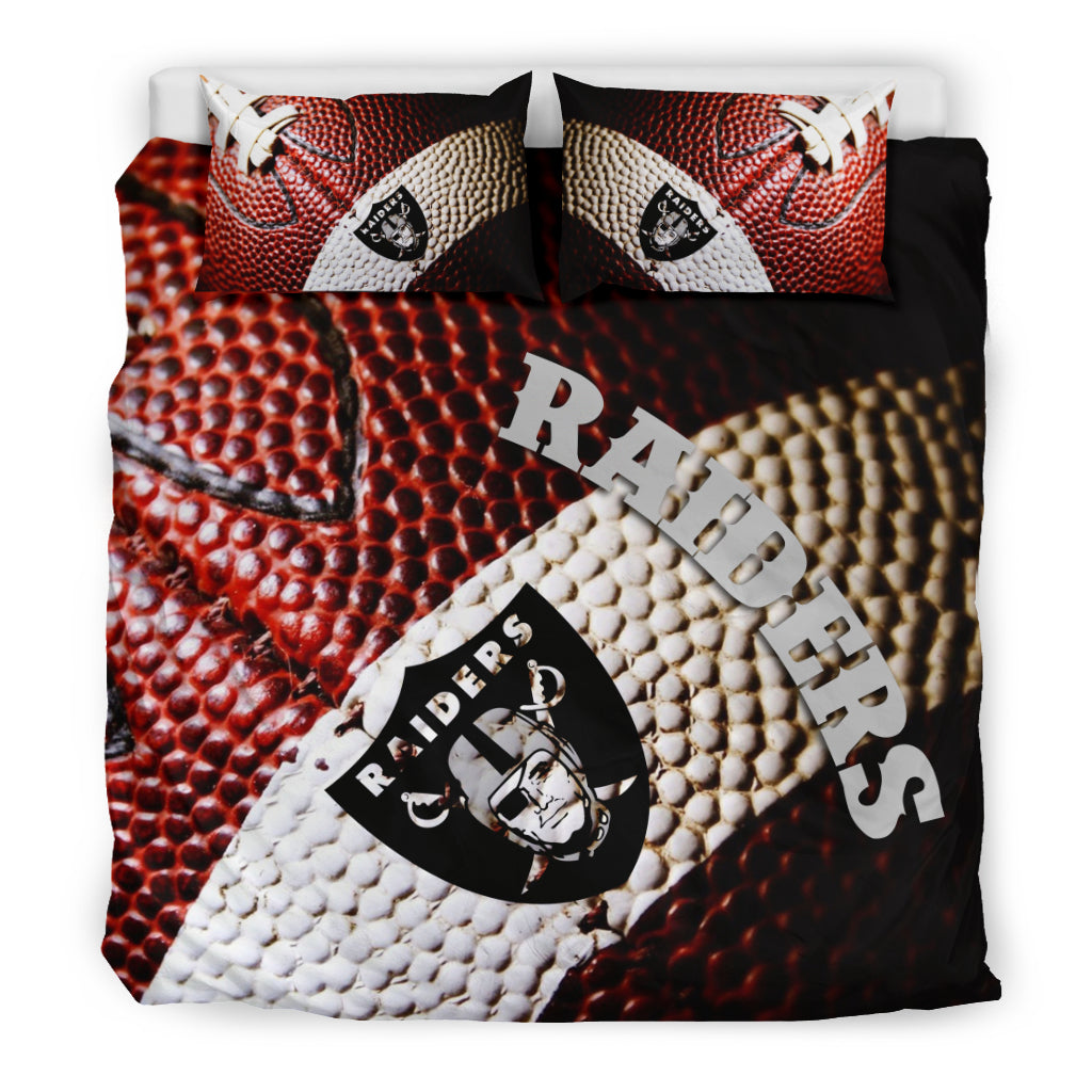 Rugby Superior Comfortable Oakland Raiders Bedding Sets