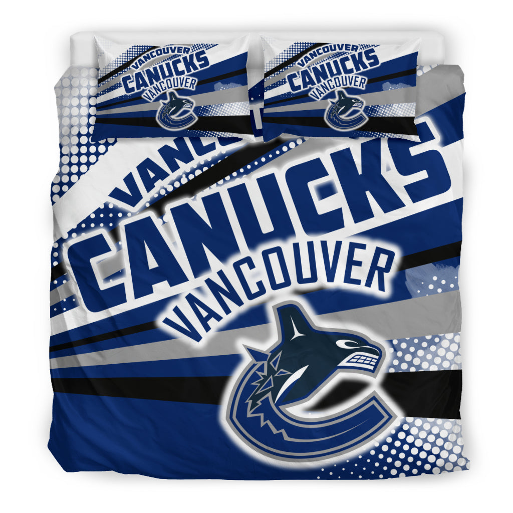 Colorful Shine Amazing Vancouver Canucks Bedding Sets