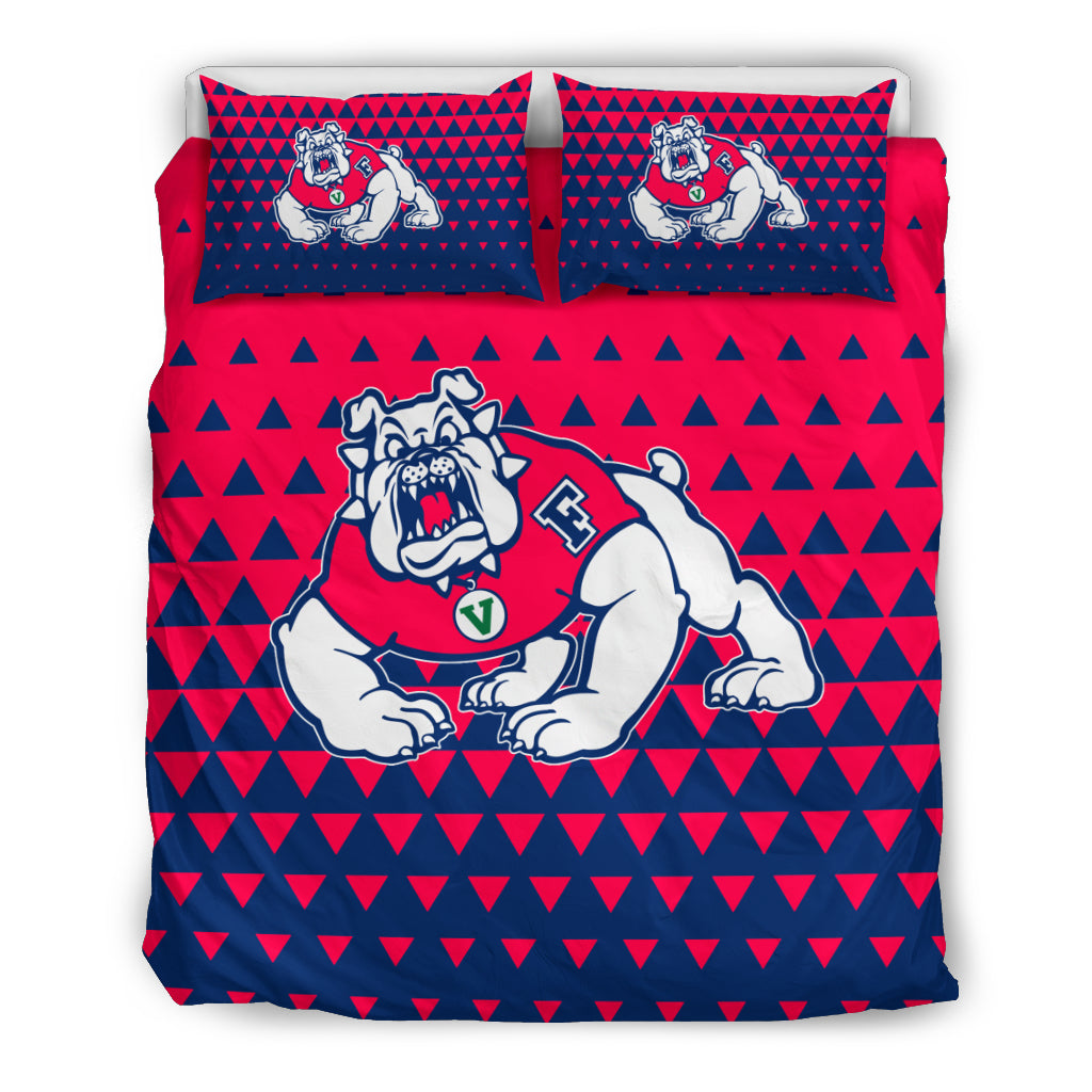 Full Of Fascinating Icon Pretty Logo Fresno State Bulldogs Bedding Sets