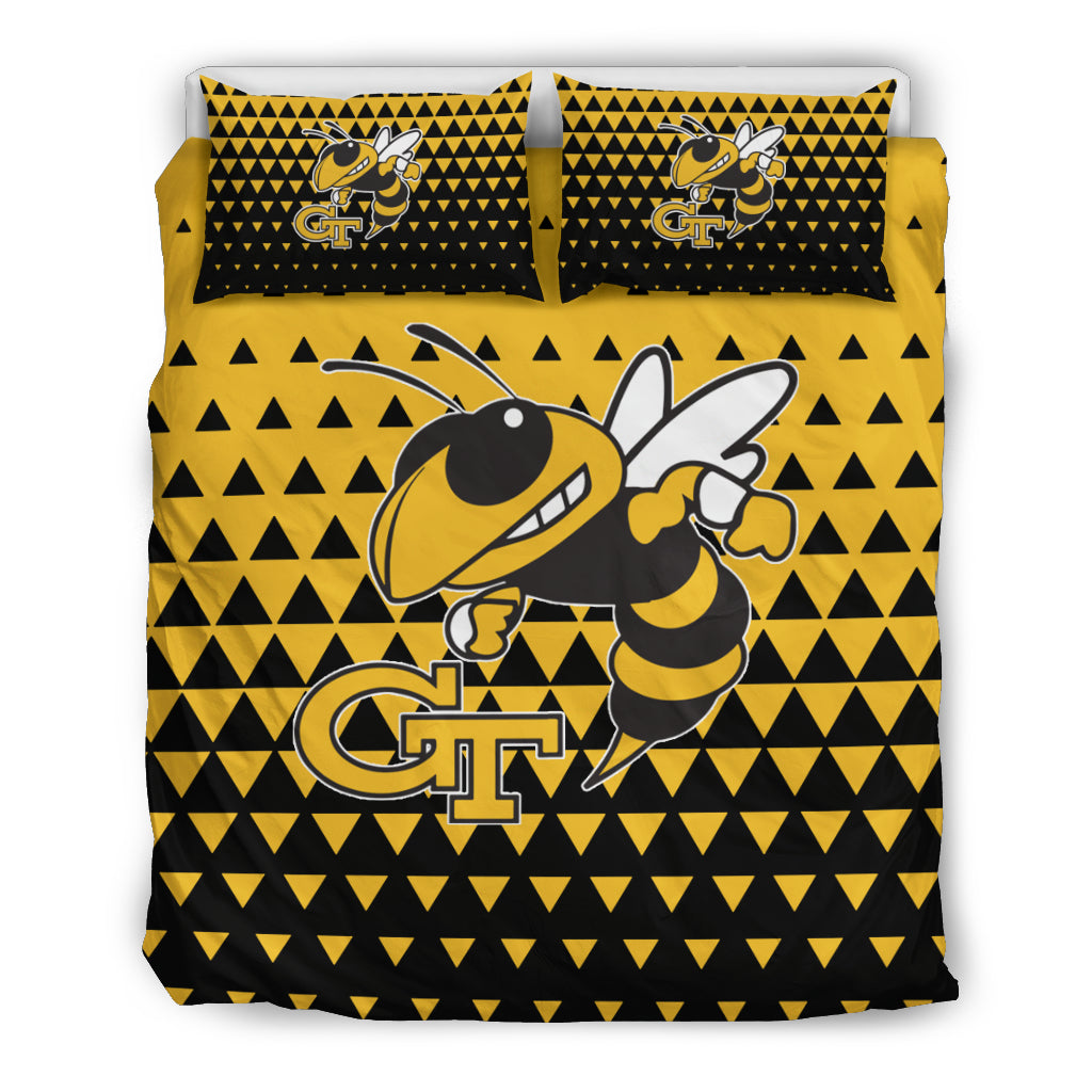 Full Of Fascinating Icon Pretty Logo Georgia Tech Yellow Jackets Bedding Sets