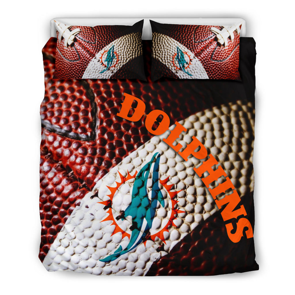 Rugby Superior Comfortable Miami Dolphins Bedding Sets