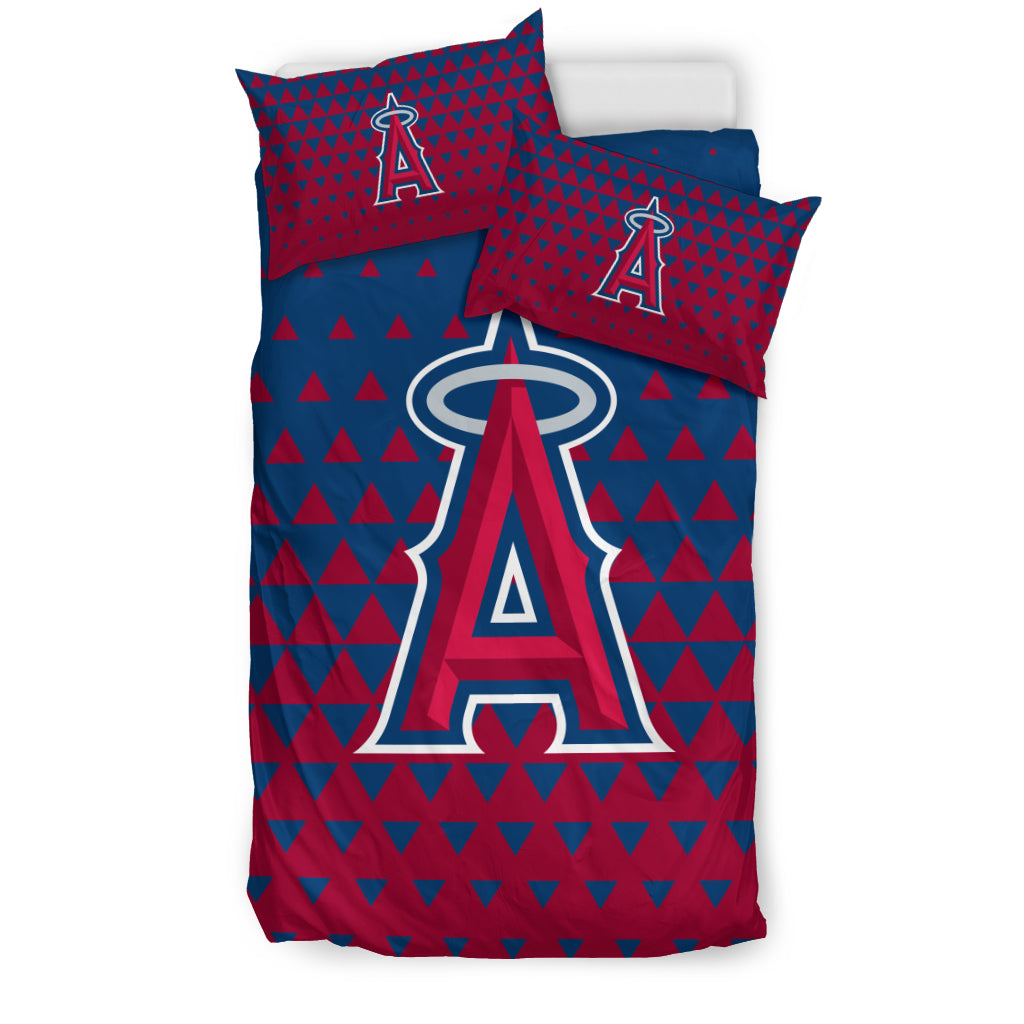 Full Of Fascinating Icon Pretty Logo Los Angeles Angels Bedding Sets