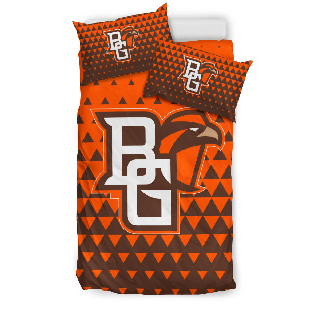 Full Of Fascinating Icon Pretty Logo Bowling Green Falcons Bedding Sets
