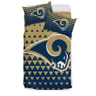 Full Of Fascinating Icon Pretty Logo Los Angeles Rams Bedding Sets