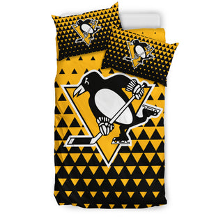 Full Of Fascinating Icon Pretty Logo Pittsburgh Penguins Bedding Sets