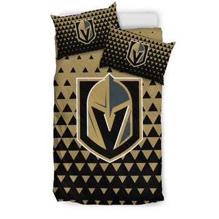 Full Of Fascinating Icon Pretty Logo Vegas Golden Knights Bedding Sets