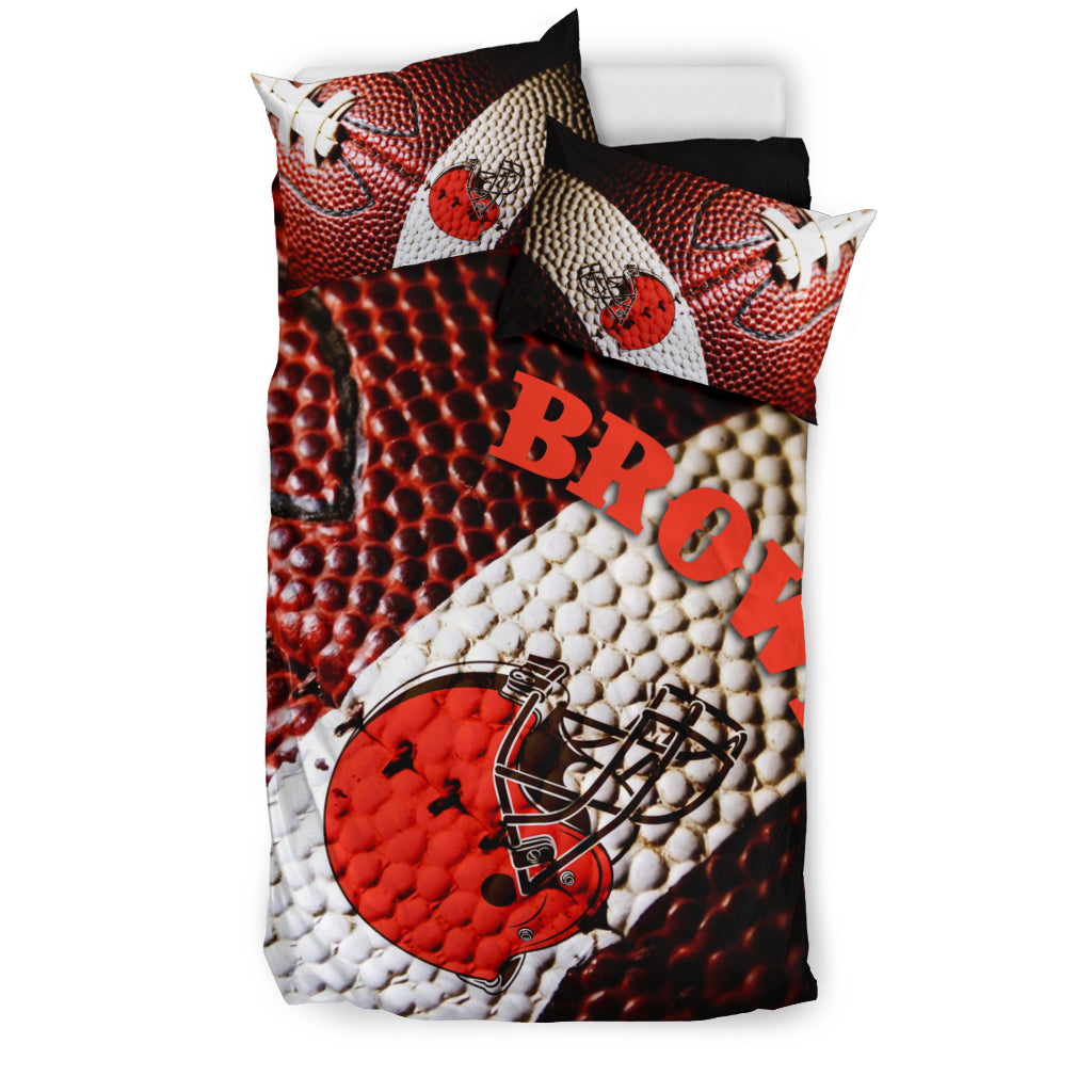 Rugby Superior Comfortable Cleveland Browns Bedding Sets