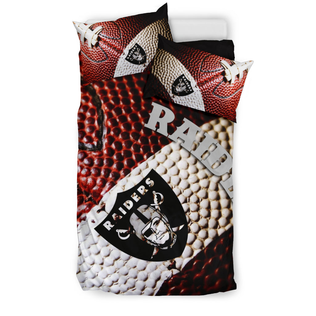 Rugby Superior Comfortable Oakland Raiders Bedding Sets
