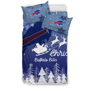 Merry Christmas Gift Buffalo Bills Bedding Sets Pro Shop