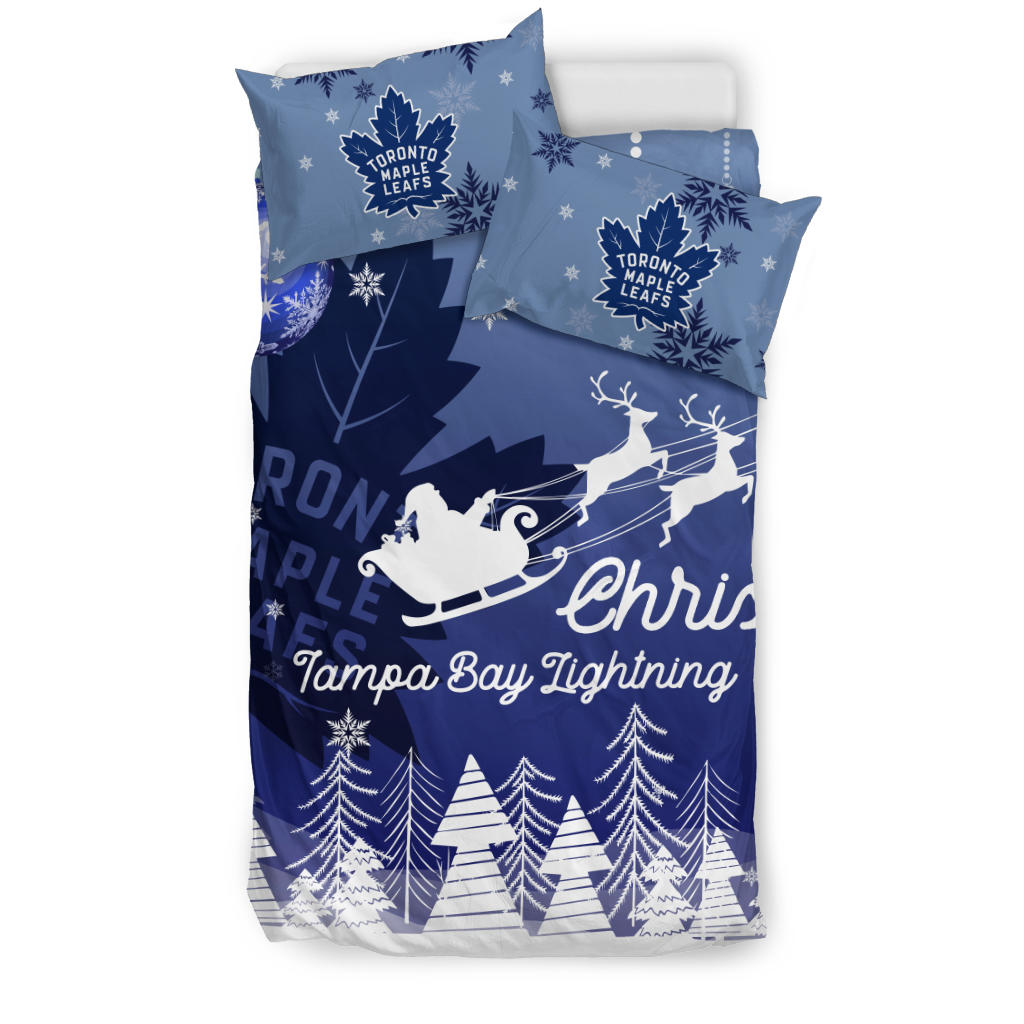 Merry Christmas Gift Toronto Maple Leafs Bedding Sets Pro Shop – Best Funny  Store