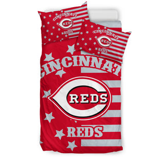 Star Mashup Column Cincinnati Reds Bedding Sets