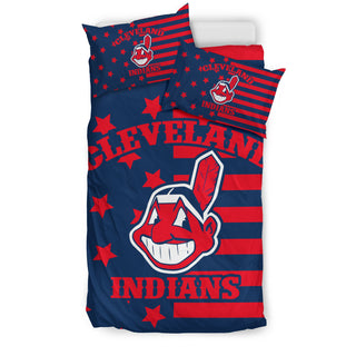 Star Mashup Column Cleveland Indians Bedding Sets