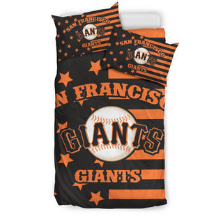Star Mashup Column San Francisco Giants Bedding Sets
