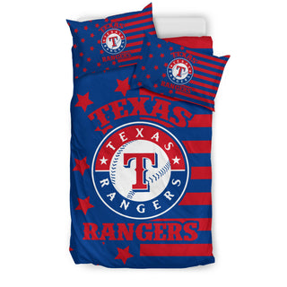 Star Mashup Column Texas Rangers Bedding Sets
