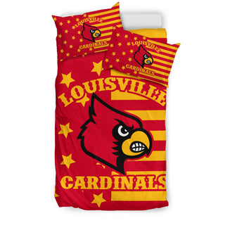 Star Mashup Column Louisville Cardinals Bedding Sets