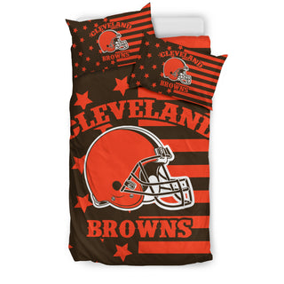 Star Mashup Column Cleveland Browns Bedding Sets