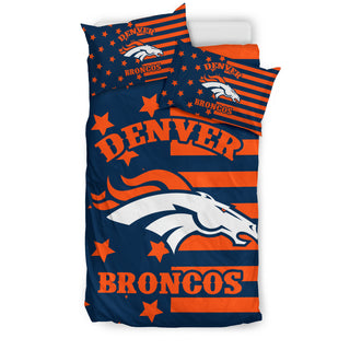 Star Mashup Column Denver Broncos Bedding Sets