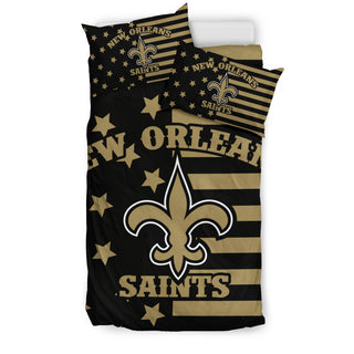 Star Mashup Column New Orleans Saints Bedding Sets