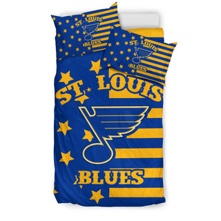 Star Mashup Column St. Louis Blues Bedding Sets