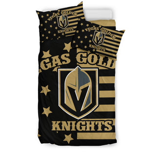 Star Mashup Column Vegas Golden Knights Bedding Sets