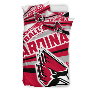 Colorful Shine Amazing Ball State Cardinals Bedding Sets
