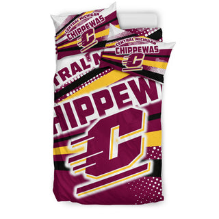 Colorful Shine Amazing Central Michigan Chippewas Bedding Sets