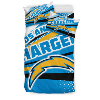 Colorful Shine Amazing Los Angeles Chargers Bedding Sets