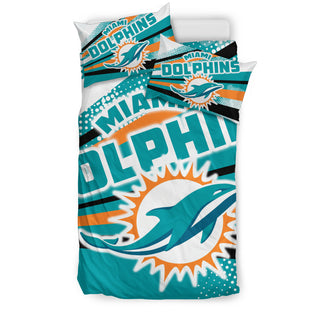 Colorful Shine Amazing Miami Dolphins Bedding Sets
