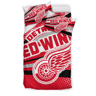 Colorful Shine Amazing Detroit Red Wings Bedding Sets