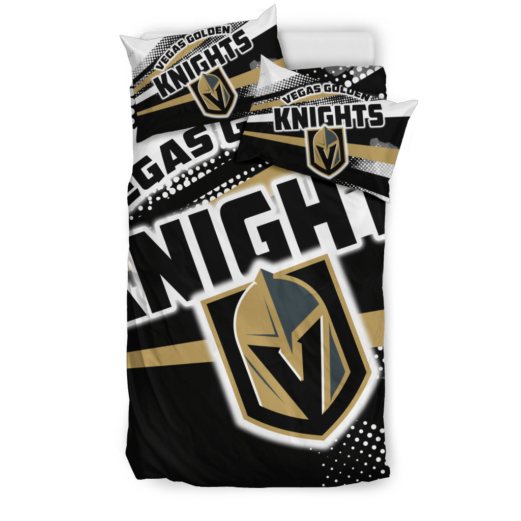 Colorful Shine Amazing Vegas Golden Knights Bedding Sets