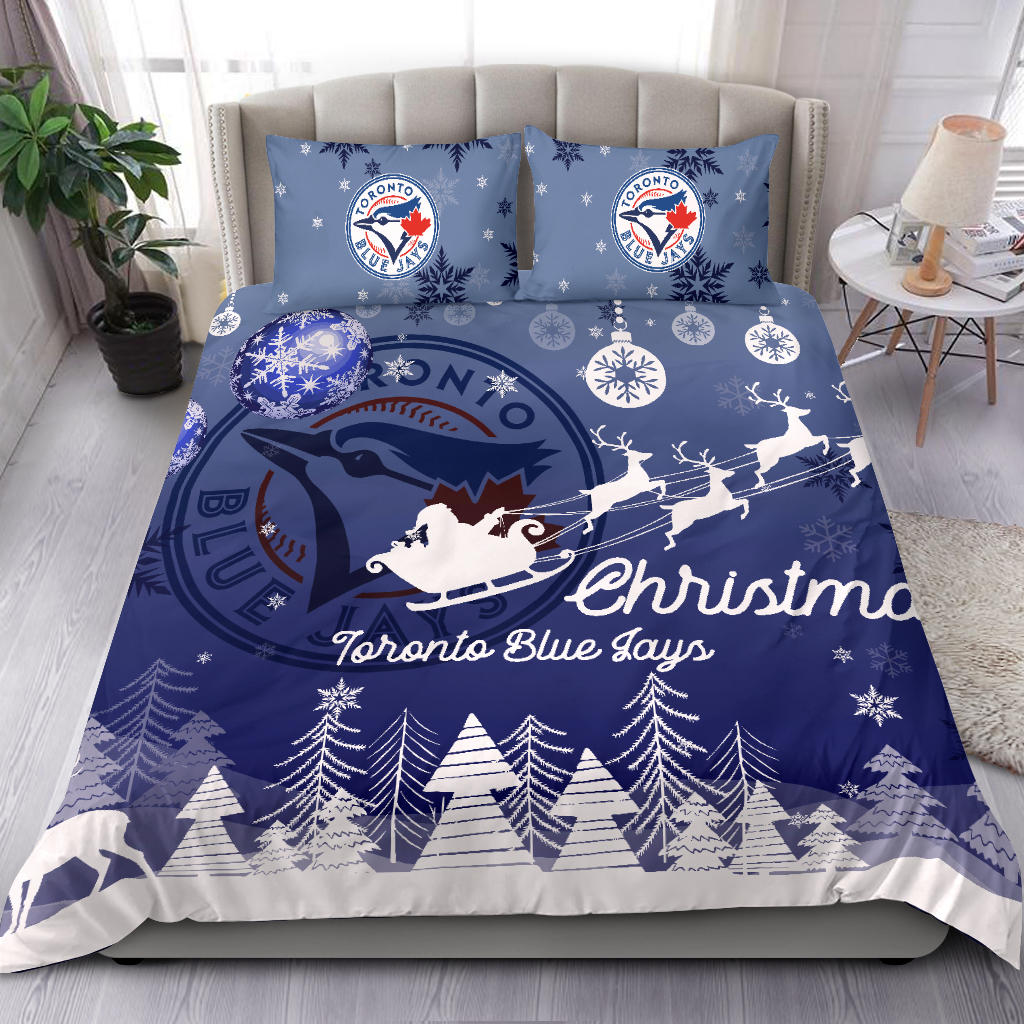 Merry Christmas Gift Toronto Blue Jays Bedding Sets Pro Shop – Best Funny  Store