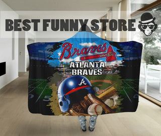 Special Edition Atlanta Braves Home Field Advantage Hooded Blanket