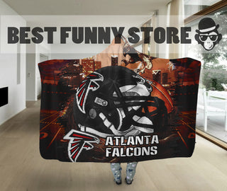 Special Edition Atlanta Falcons Home Field Advantage Hooded Blanket