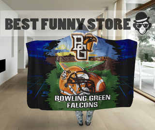 Special Edition Bowling Green Falcons Home Field Advantage Hooded Blanket