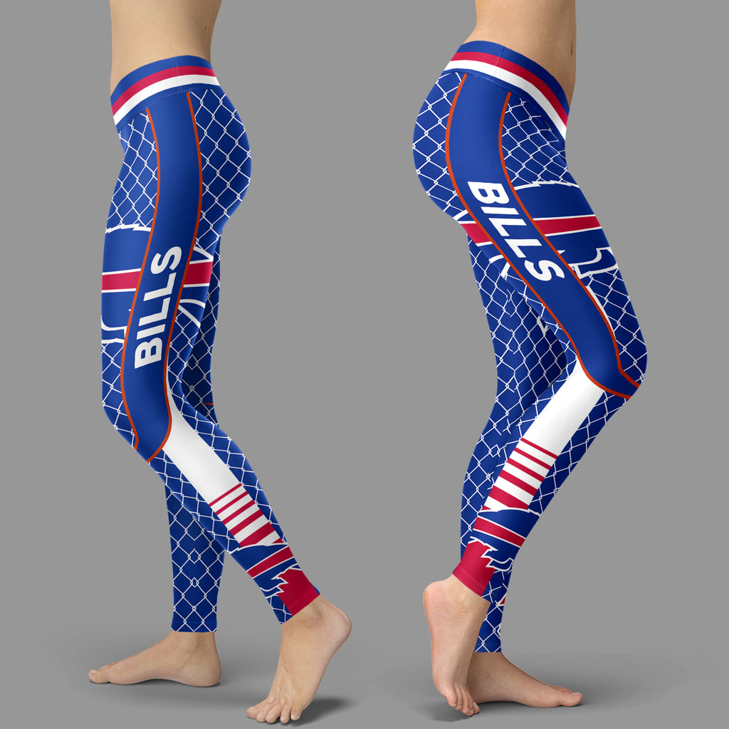 Buffalo Bills Colored Football Leggings Adult, youth and kids sizes | eBay