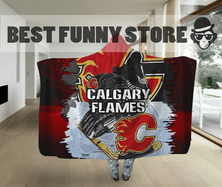 Special Edition Calgary Flames Home Field Advantage Hooded Blanket