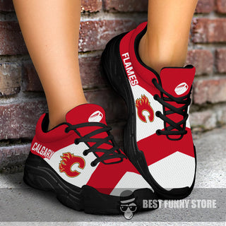 Pro Shop Logo Calgary Flames Chunky Sneakers