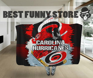 Special Edition Carolina Hurricanes Home Field Advantage Hooded Blanket