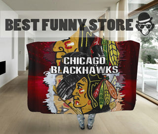 Special Edition Chicago Blackhawks Home Field Advantage Hooded Blanket