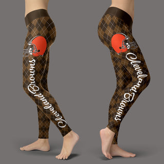 Cosy Seamless Border Wonderful Cleveland Browns Leggings