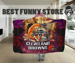Special Edition Cleveland Browns Home Field Advantage Hooded Blanket