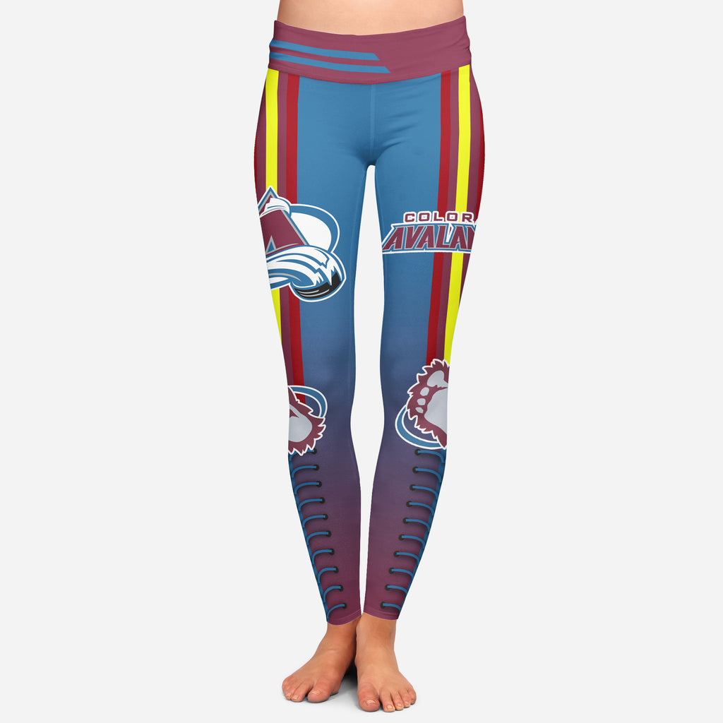 Twins Logo Colorado Avalanche Leggings For Fans