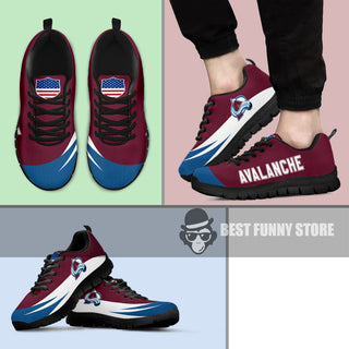 Awesome Gift Logo Colorado Avalanche Sneakers