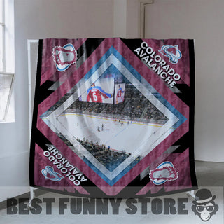 Pro Colorado Avalanche Stadium Quilt For Fan