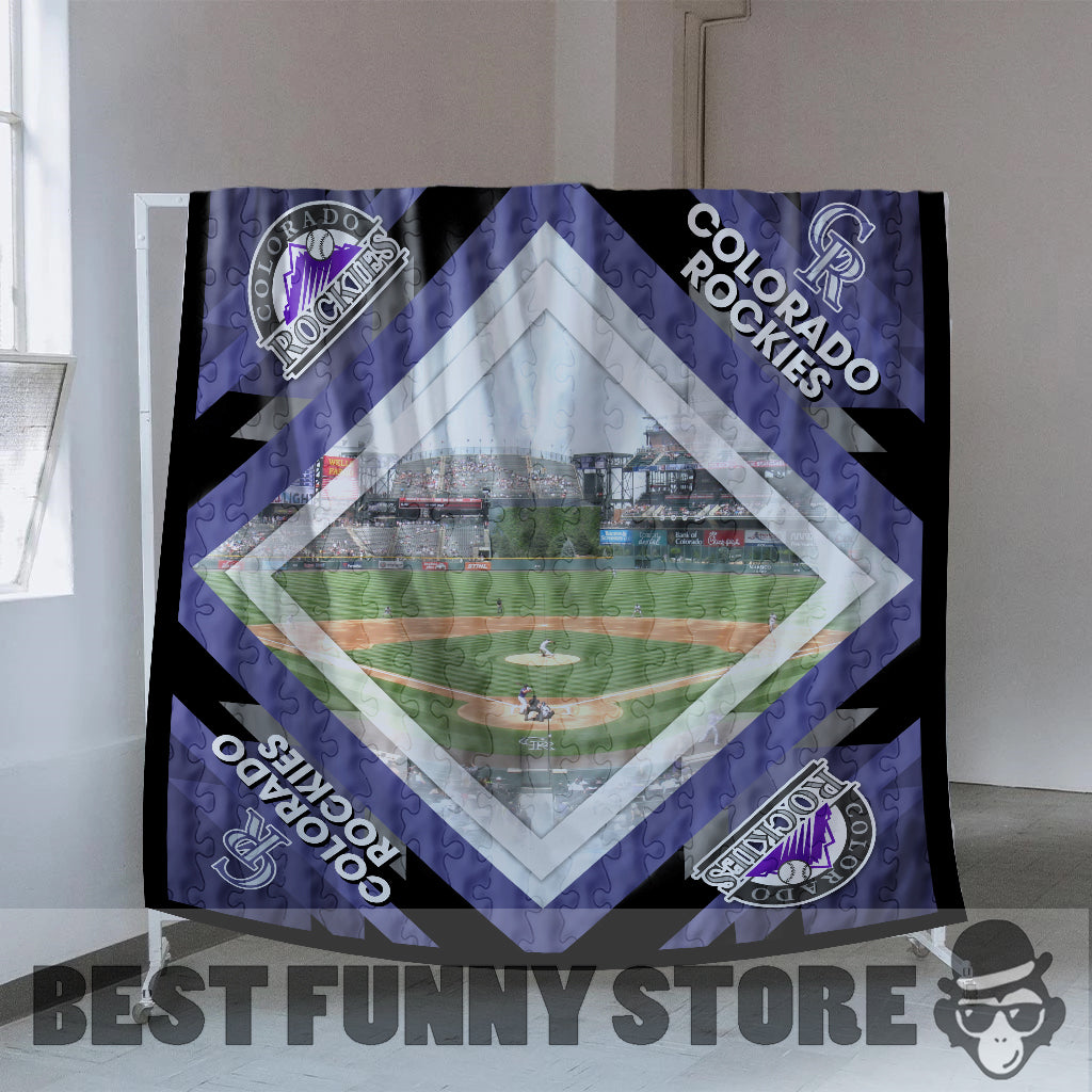 Pro Colorado Rockies Stadium Quilt For Fan
