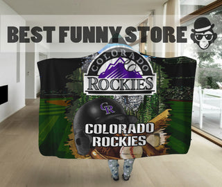 Special Edition Colorado Rockies Home Field Advantage Hooded Blanket