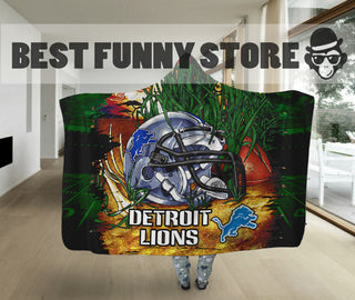 Special Edition Detroit Lions Home Field Advantage Hooded Blanket