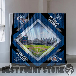 Pro Detroit Tigers Stadium Quilt For Fan