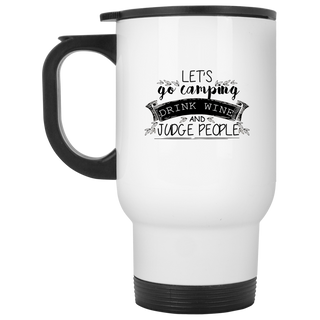 Let's Go Camping Travel Mugs