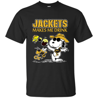 Georgia Tech Yellow Jackets Make Me Drinks T Shirts
